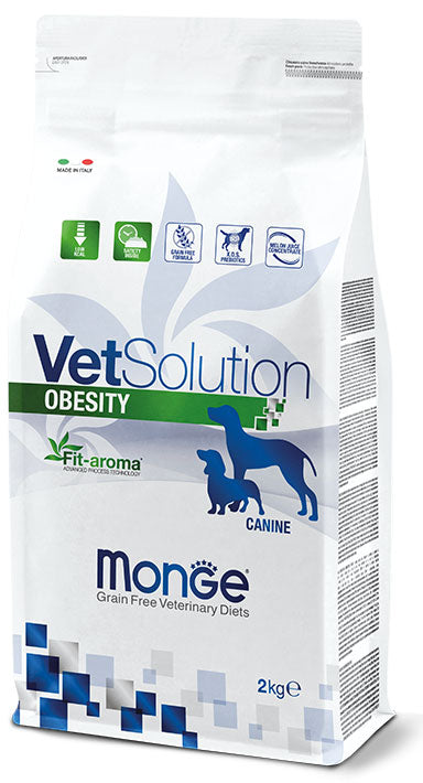 Monge VetSolution Obesity 2 kg - Alimento Dietetico per Cani Monge VetSolution Obesity 2 kg - Alimento Dietetico per Cani